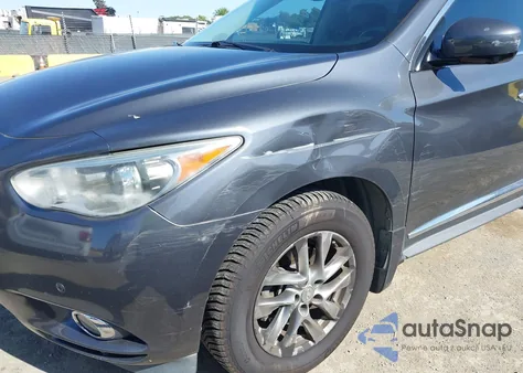 2013 Infinity Jx35 Base z USA, uszkodzony, nr VIN 5N1AL0MM3DC313827